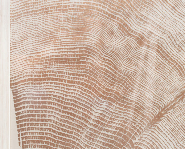 Close up of Rainforest Gold by Jonathan Ford | Rainforest Gold turns a stark reality into a conversation starter. It serves as a poignant reminder that a quarter of the world's rainforests were lost by the 1980s, a devastation that continues today.